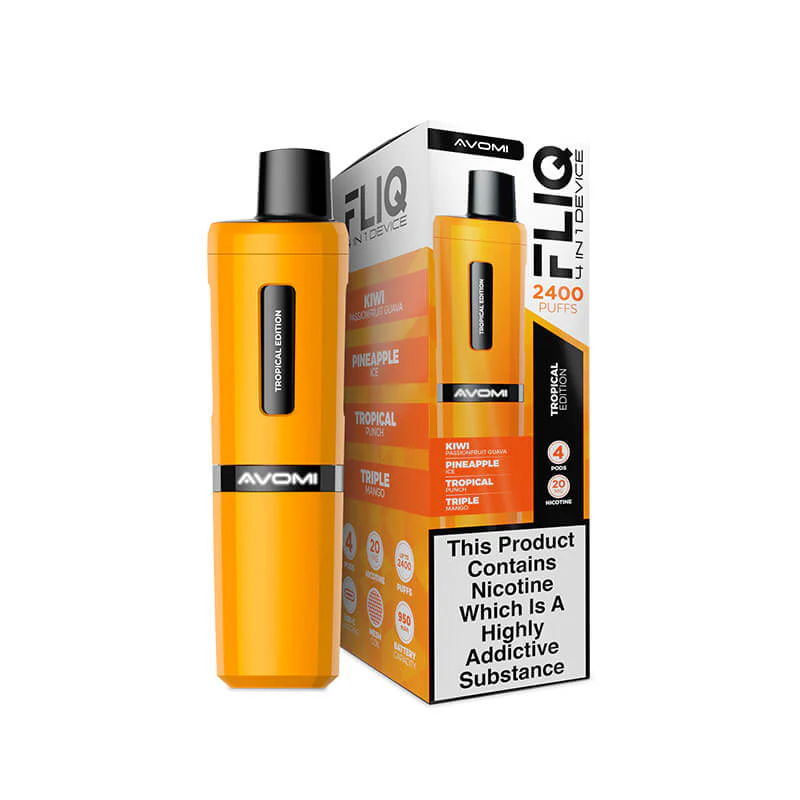 Avomi Fliq 4in1 Prefilled Pod Vape Kit - Image 9