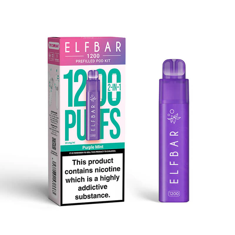 Elf Bar 1200 2-in-1 Prefilled Pod Vape Kit - Image 12