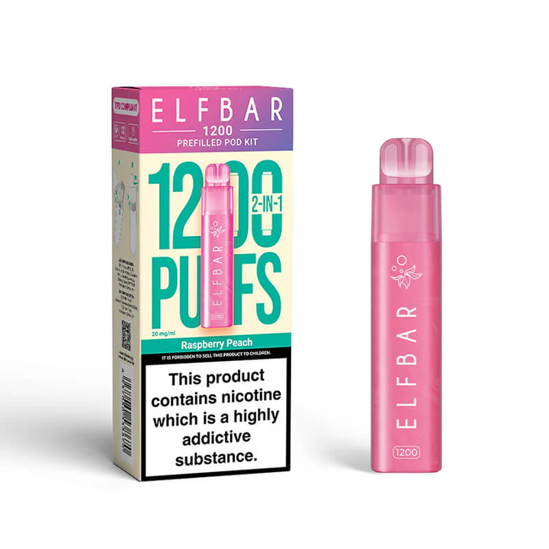 Elf Bar 1200 2-in-1 Prefilled Pod Vape Kit - Image 13