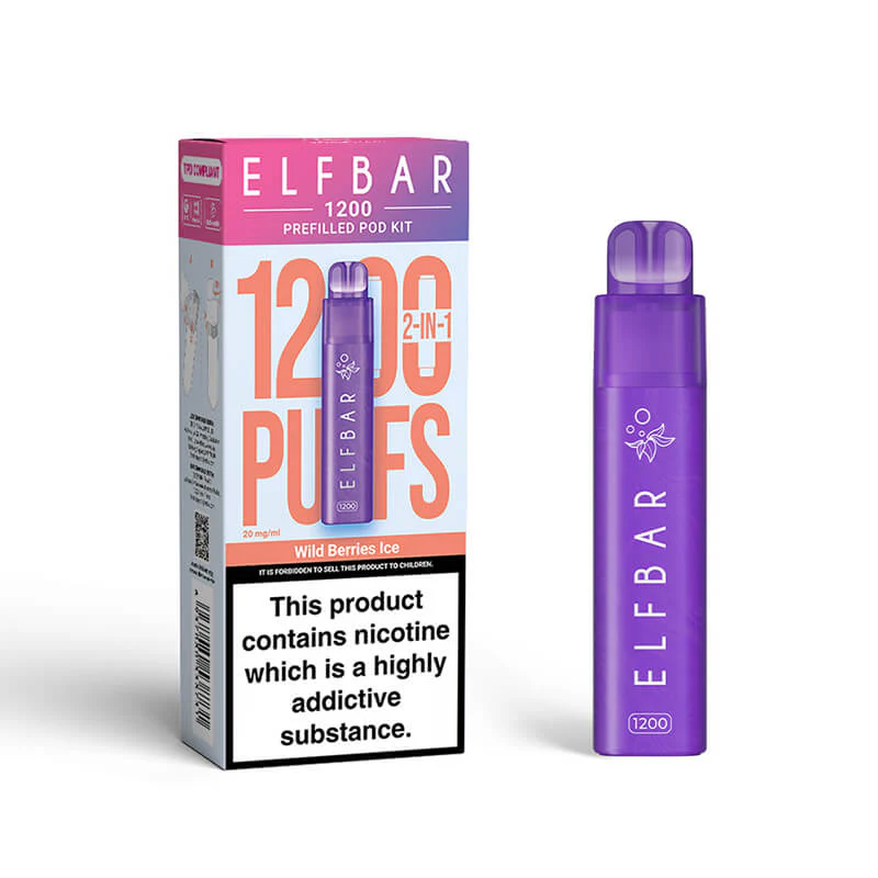 Elf Bar 1200 2-in-1 Prefilled Pod Vape Kit - Image 17