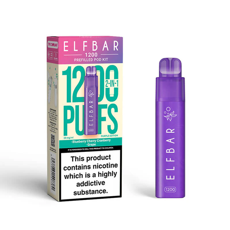 Elf Bar 1200 2-in-1 Prefilled Pod Vape Kit - Image 21