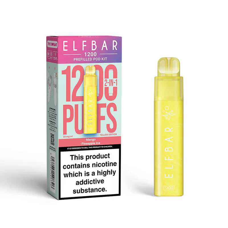 Elf Bar 1200 2-in-1 Prefilled Pod Vape Kit - Image 22
