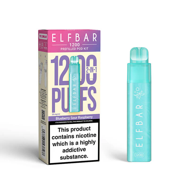 Elf Bar 1200 2-in-1 Prefilled Pod Vape Kit - Image 4