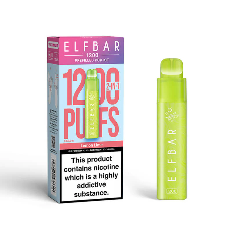 Elf Bar 1200 2-in-1 Prefilled Pod Vape Kit - Image 8