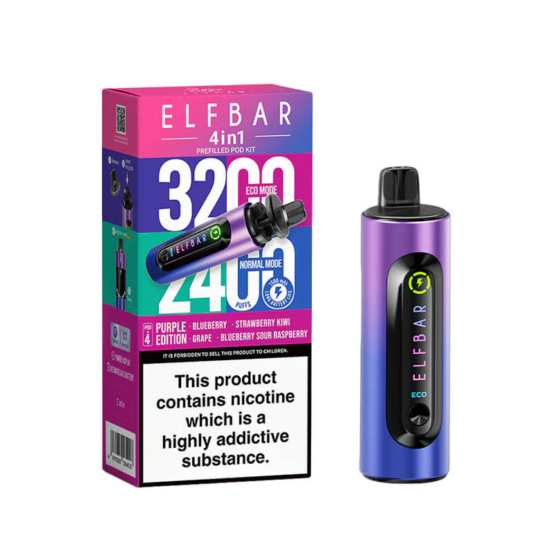 Elf Bar 4in1 Prefilled Pod Vape Kits - Image 13