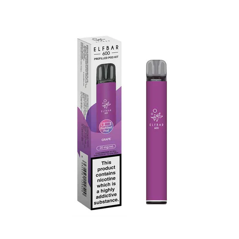 Elf Bar 600 Prefilled Pod Vape Kits - Image 8