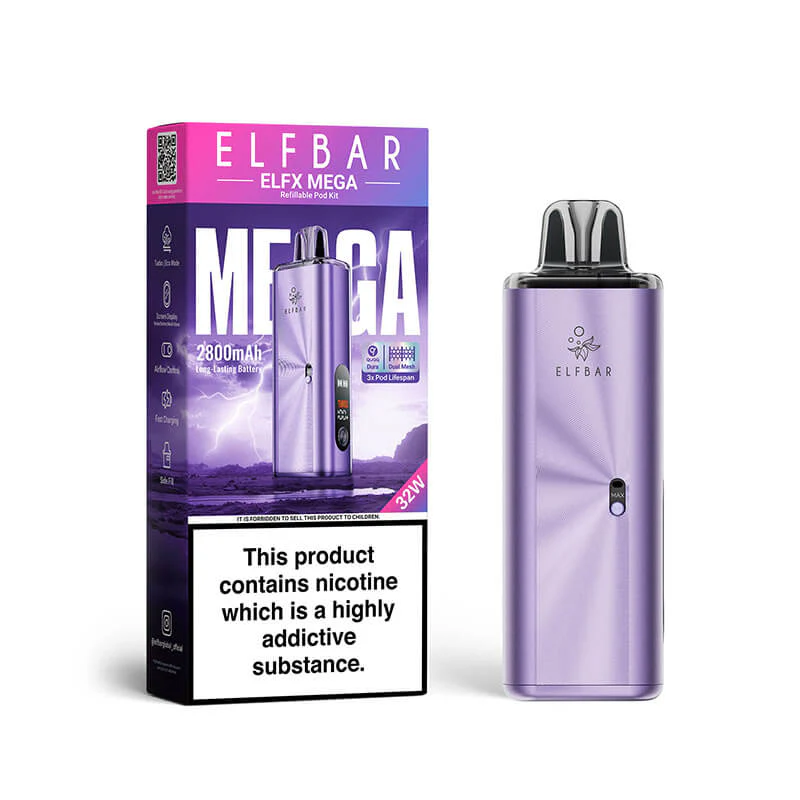 ELFBAR Elfx Mega Pod Vape Kit - Image 3