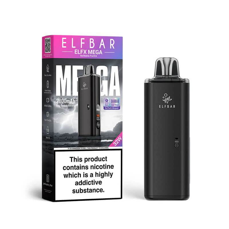ELFBAR Elfx Mega Pod Vape Kit - Image 6