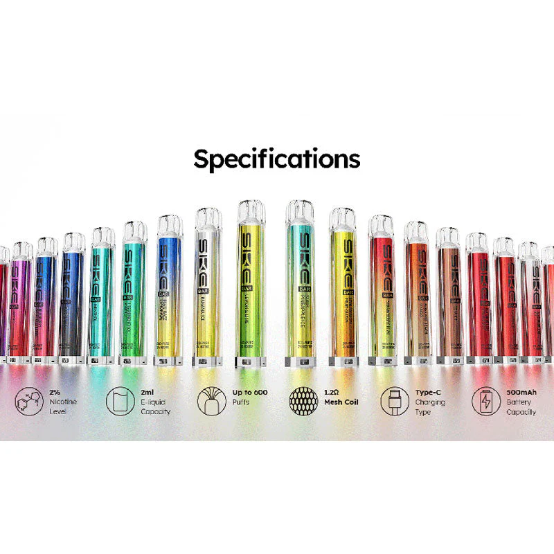 SKE BAR Prefilled Pod Vape Kits - Image 36