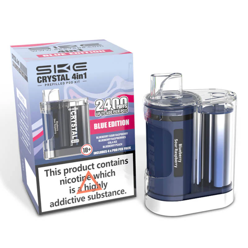 SKE Crystal 2400 Prefilled Pod Vape Kit - Image 4