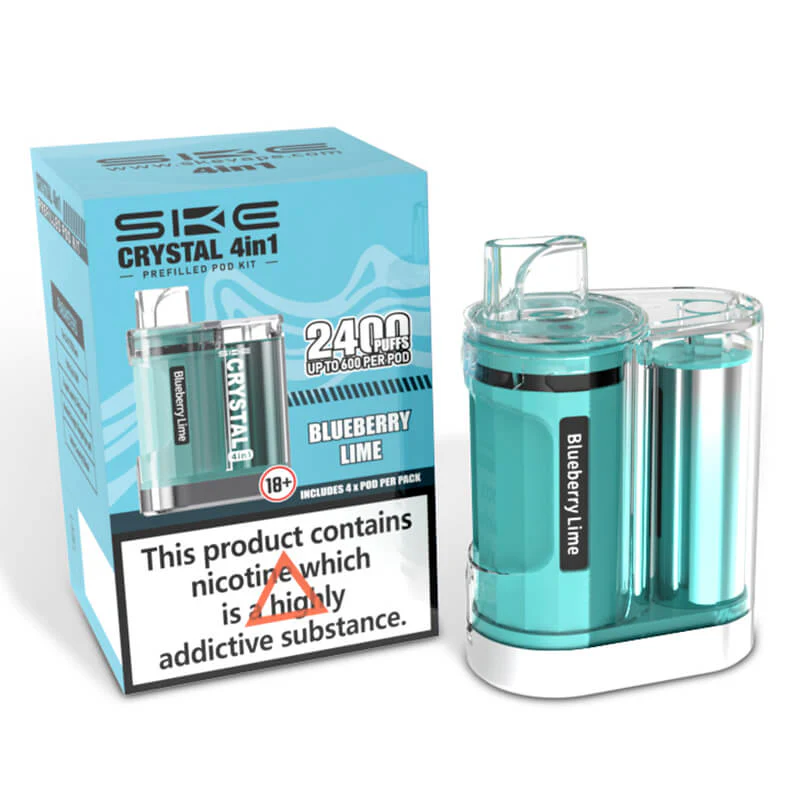 SKE Crystal 2400 Prefilled Pod Vape Kit - Image 8