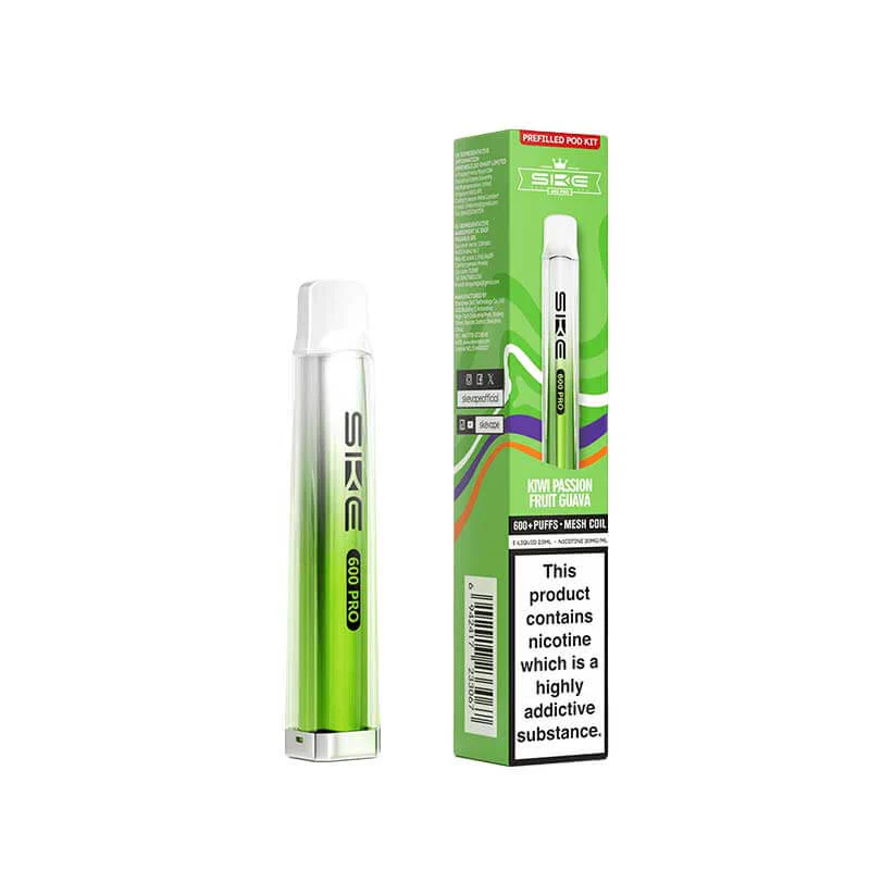 SKE Crystal Pro 600 Prefilled Pod Vape Kits - Image 8